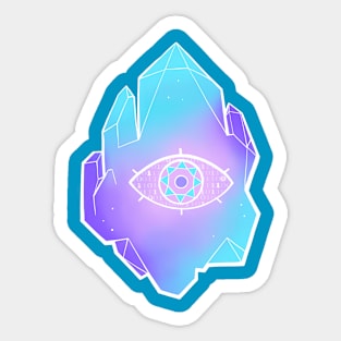 CrystalEyes Logo Sticker